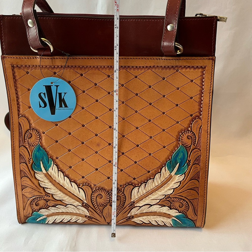 NWT Leather Bag SVK Western Fashion Accessories - Picture 6 of 8